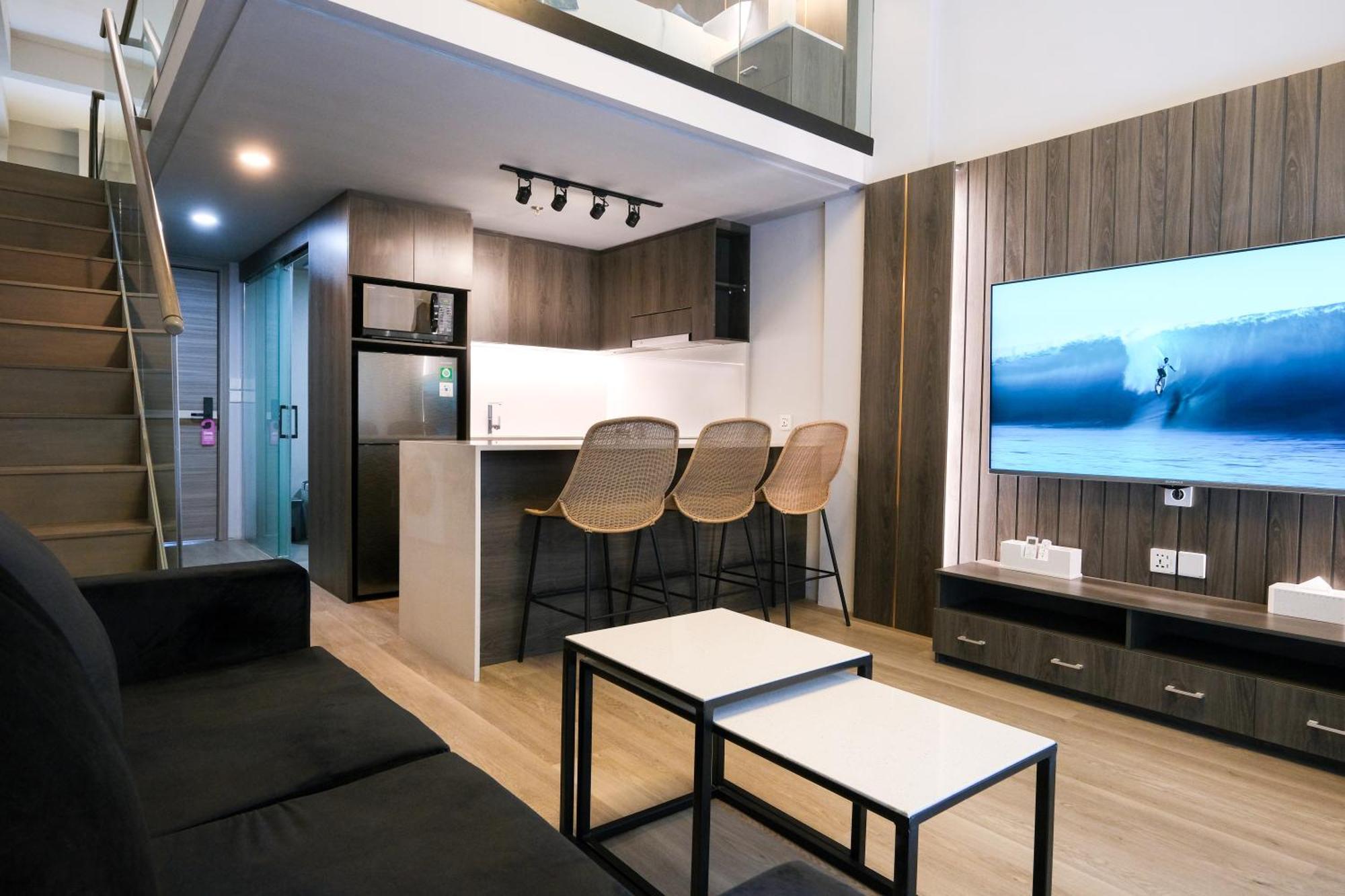 Aster Apartment Bali チャングー エクステリア 写真